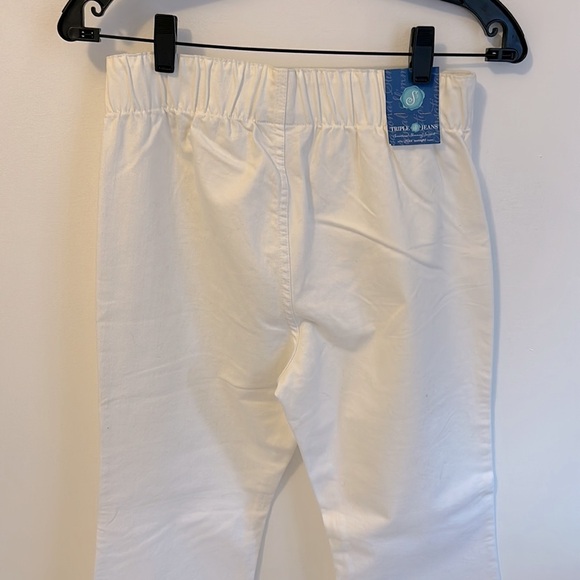 Soft Surroundings Triple S Bootcut Jeans White - Picture 5 of 7